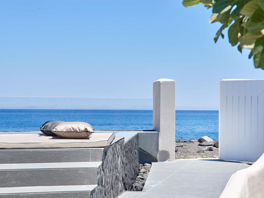 Incognito Beach Villa Santorini Kamári Extérieur photo