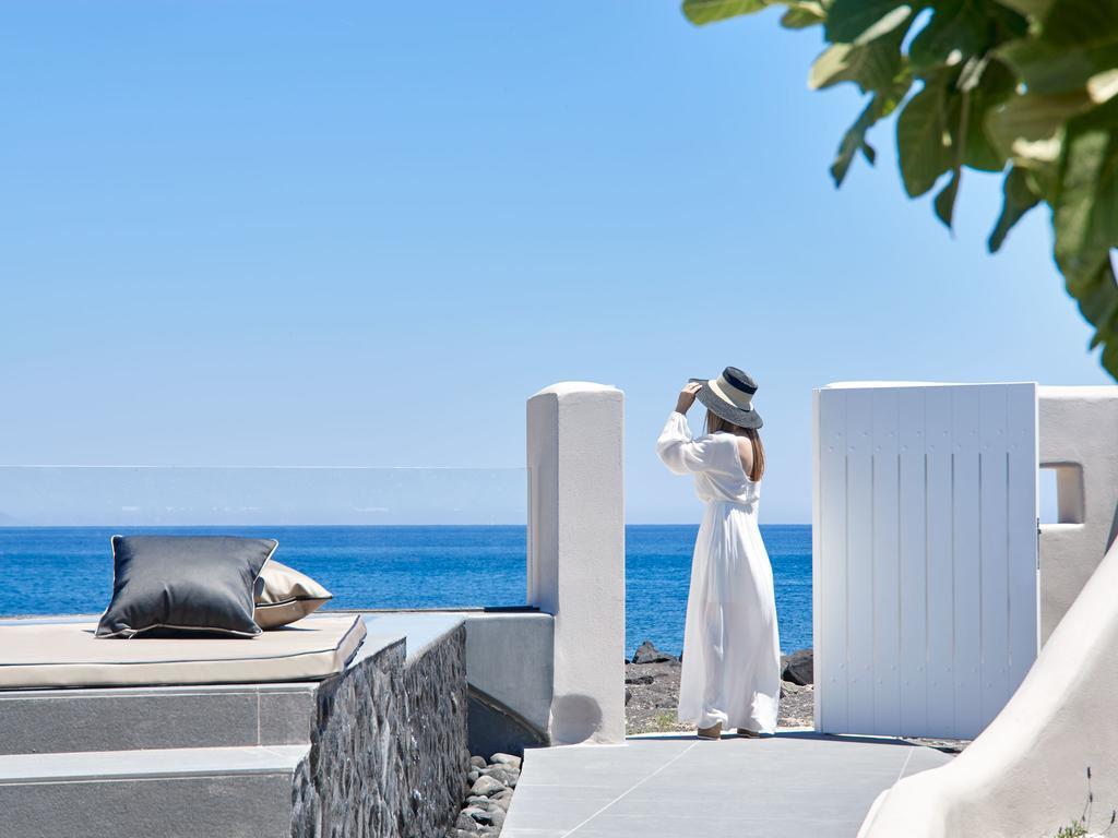 Incognito Beach Villa Santorini Kamári Extérieur photo