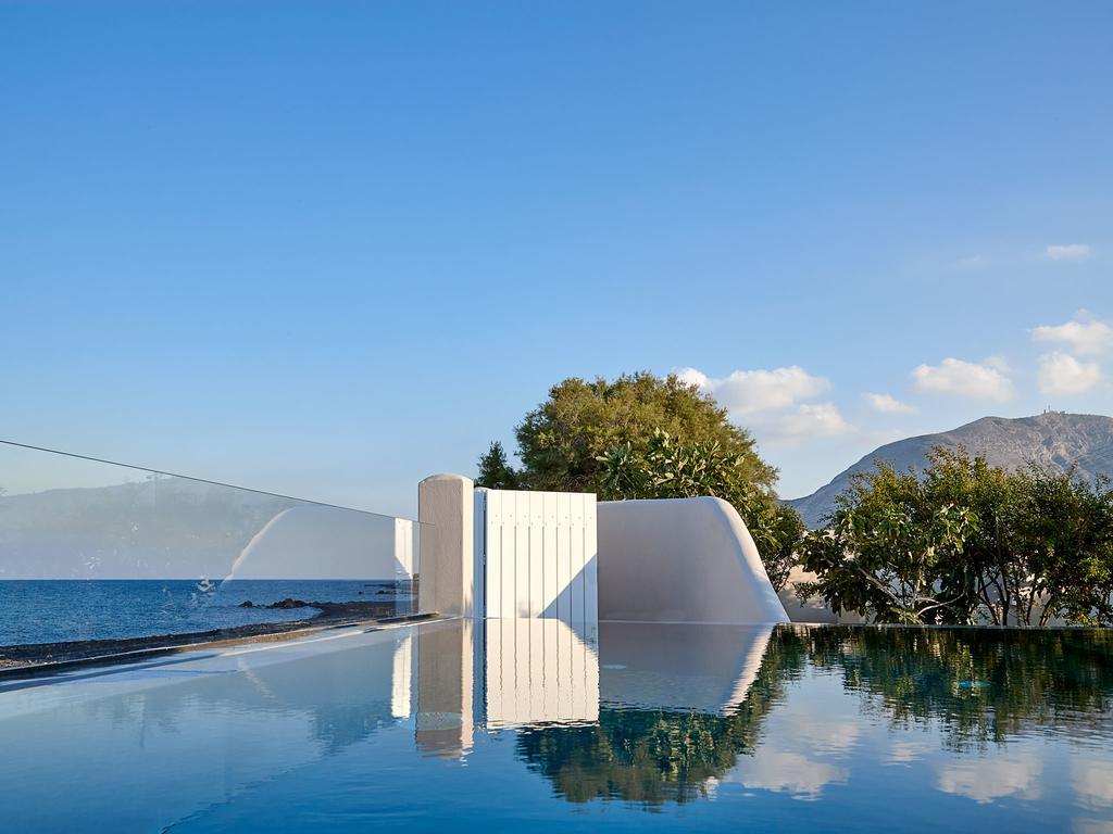 Incognito Beach Villa Santorini Kamári Extérieur photo