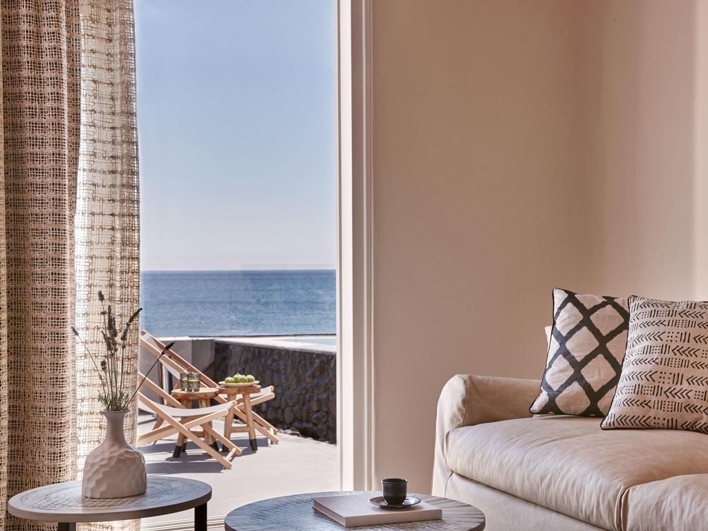 Incognito Beach Villa Santorini Kamári Extérieur photo